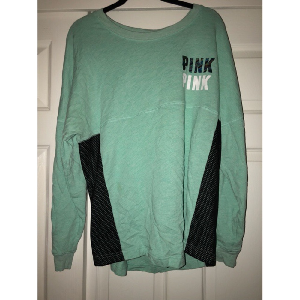 PINK blue shirt